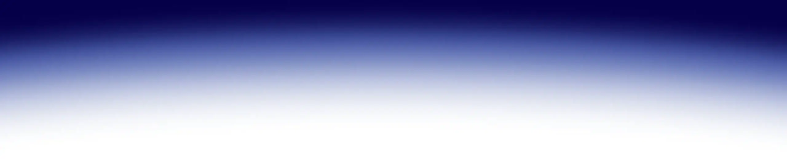A smooth gradient background transitioning from dark blue at the top to white at the bottom.